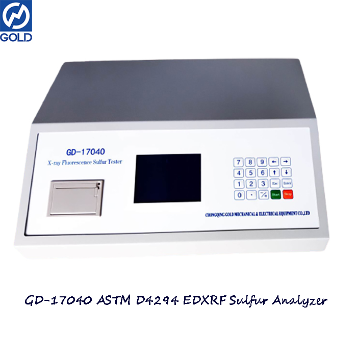 Analisador de enxofre em combustíveis ASTM D4294 e ISO 8754 para a França