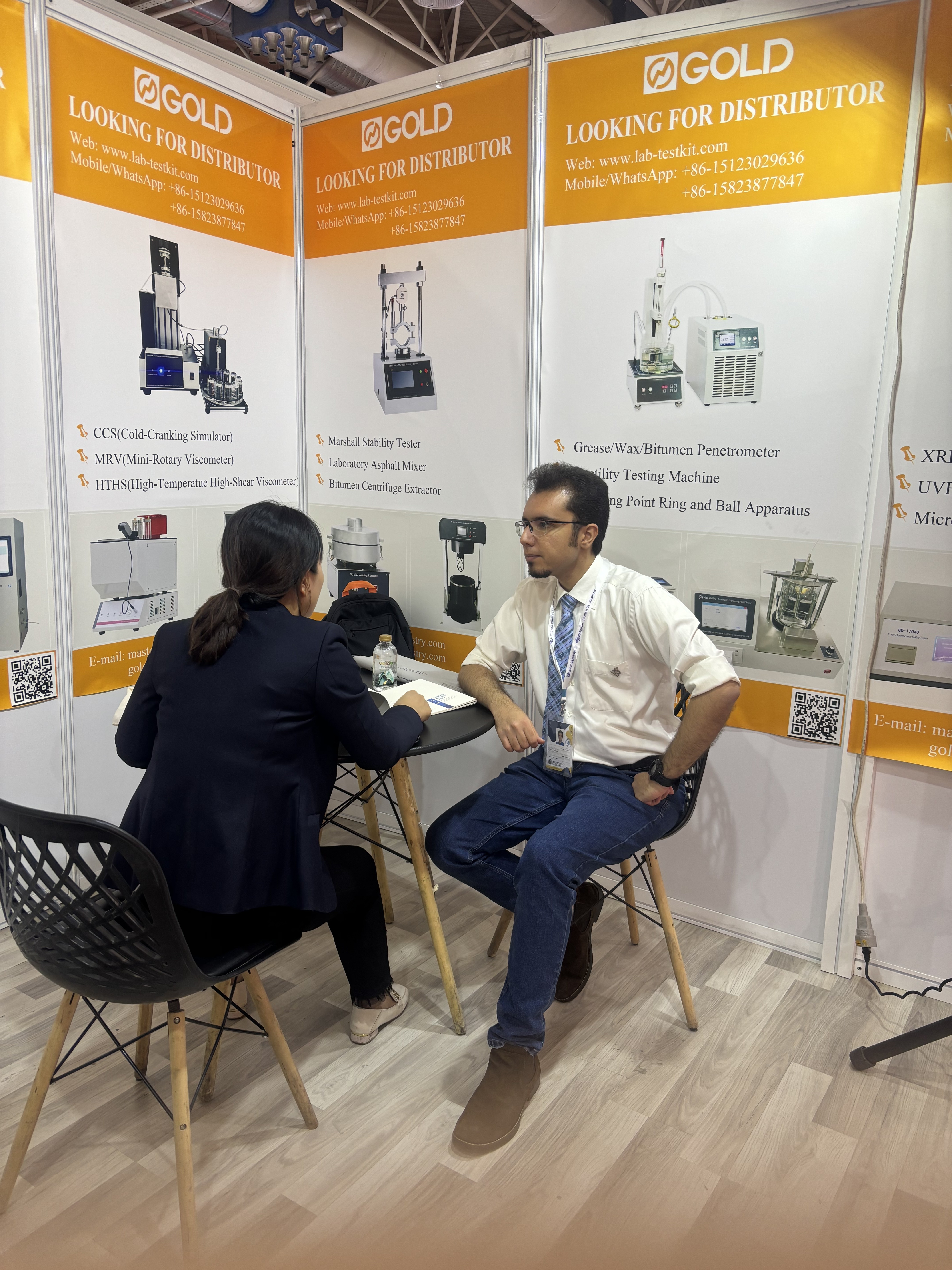 Instrumento de teste de asfalto (2)